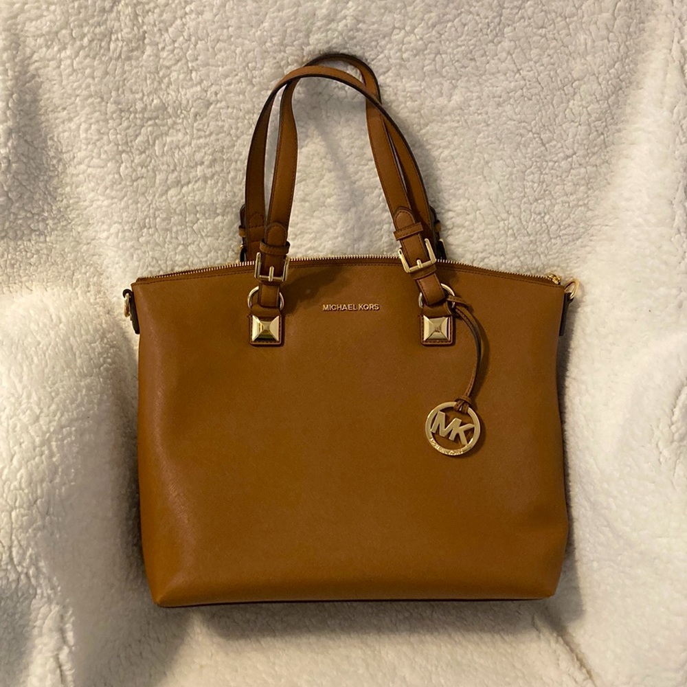 Michael Kors Karla Large Saffiano Leather Tote